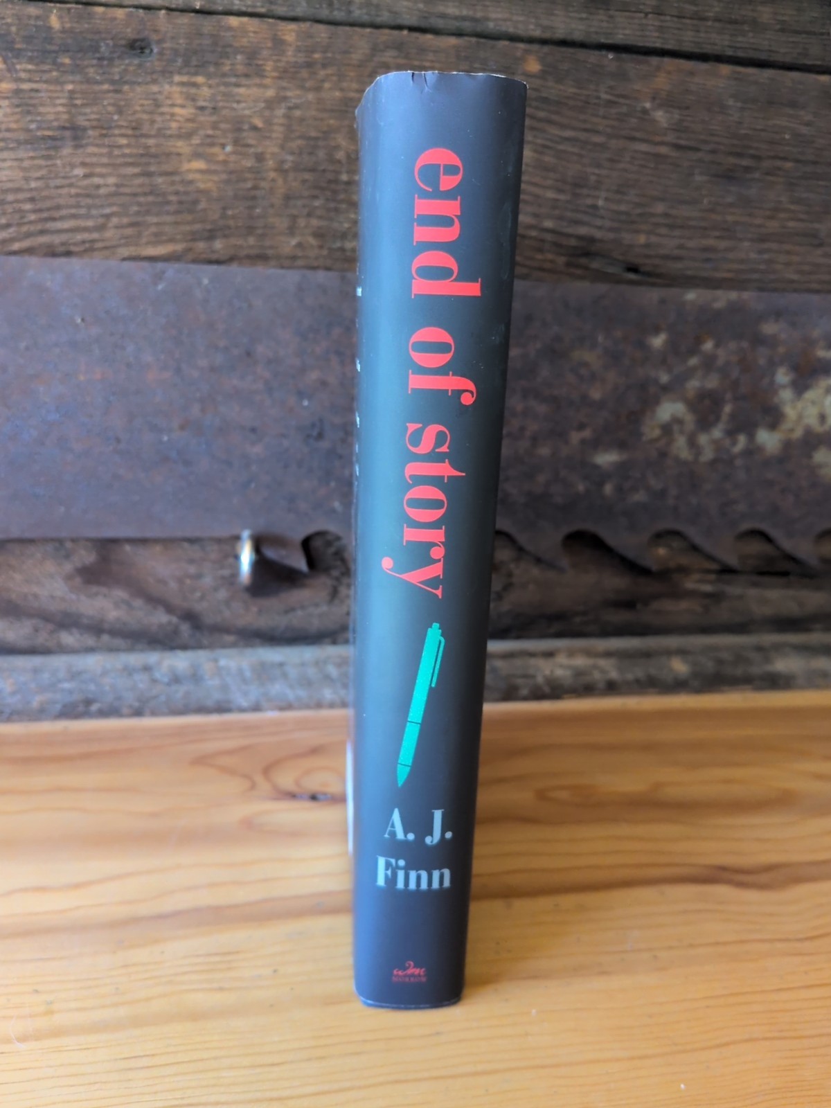 End of Story A.J. Finn Hardcover 1st Edition 1st Print 2024 Mystery Thriller
