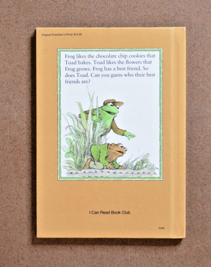 Vintage Frog and Toad Together by Arnold Lobel 1972 Hardcover Newbery Honor Book