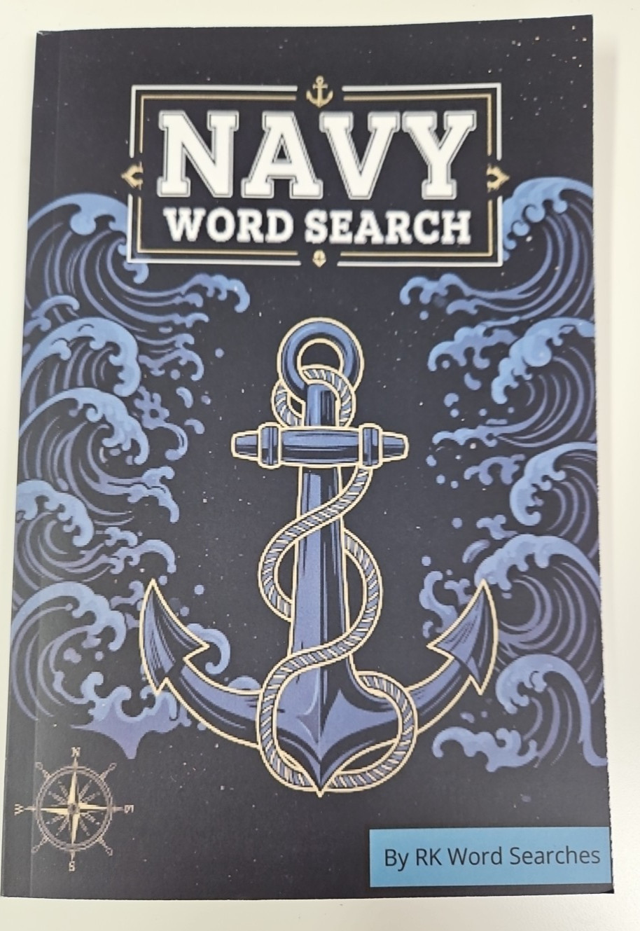 Navy Word Search Puzzle Book Easy to Read Print about The Navy 110 Pages