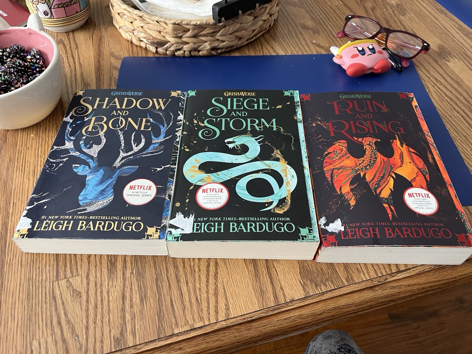 Square Fish Shadow and Bone Trilogy Leigh Bardugo Paperback Fantasy Netflix Tie…