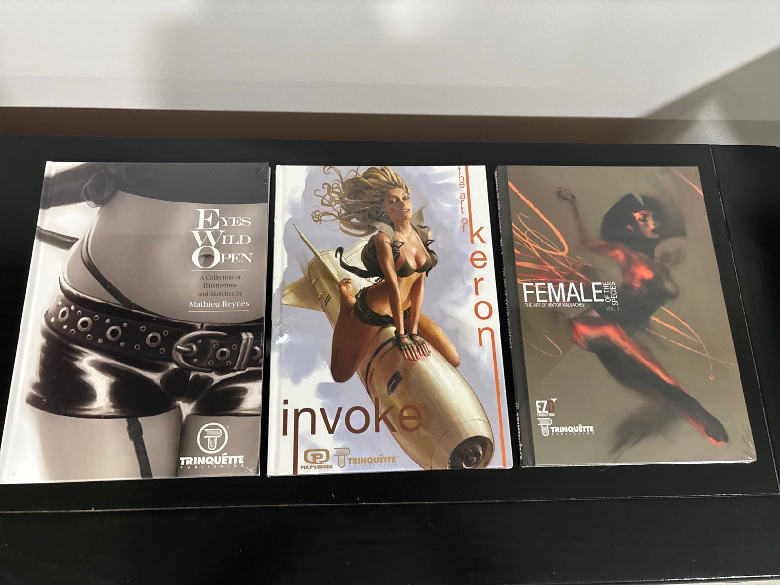 Eye Candy, Female Adult , Art Book Lot Of 3 New Great For Inmates, Graphic Art