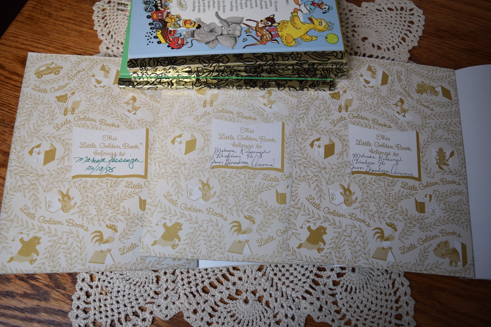 Lot of 13 Vintage Little Golden Books Standard Size 6 5/8 X 7 7/8 Inches