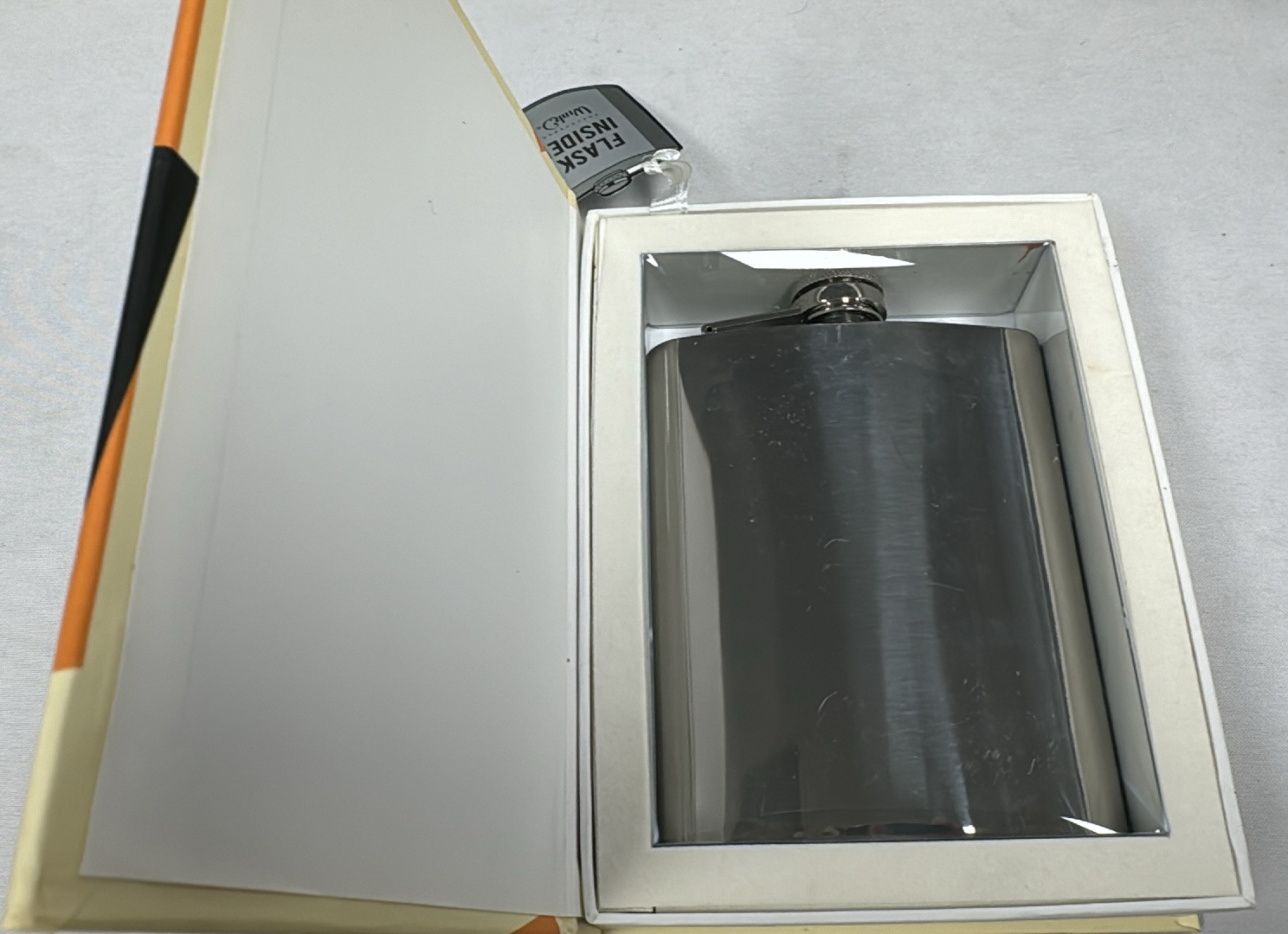 Wink Book Flask “Make the most of Family Time” 7oz (B120)