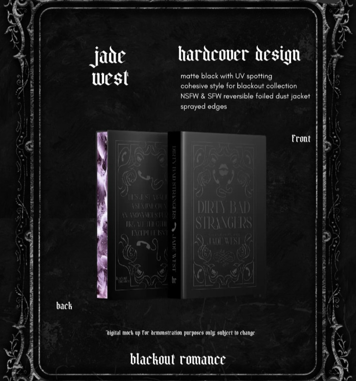 Blackout Romance DIRTY BAD STRANGERS Jade West DARK & DISTURBED