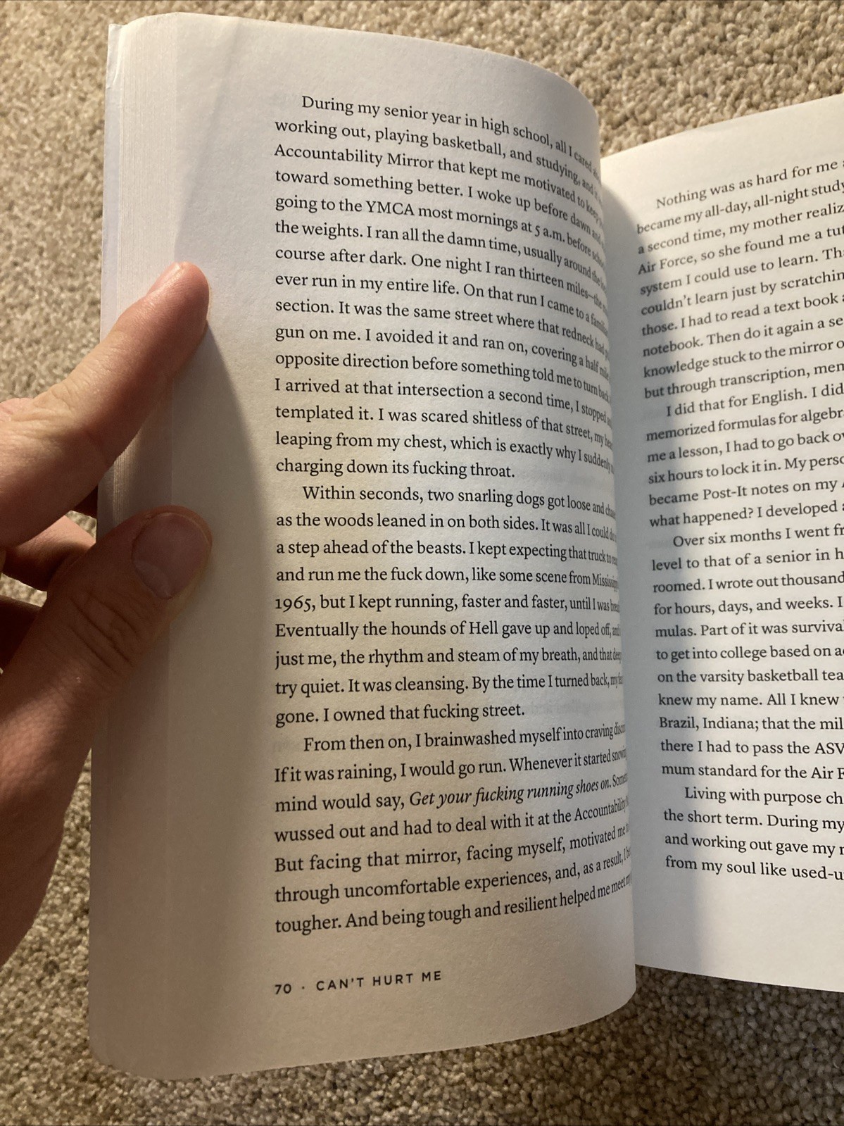 Can’t Hurt Me: by David Goggins (2018, Paperback) Navy Seal BUDS MILITARY BIO.