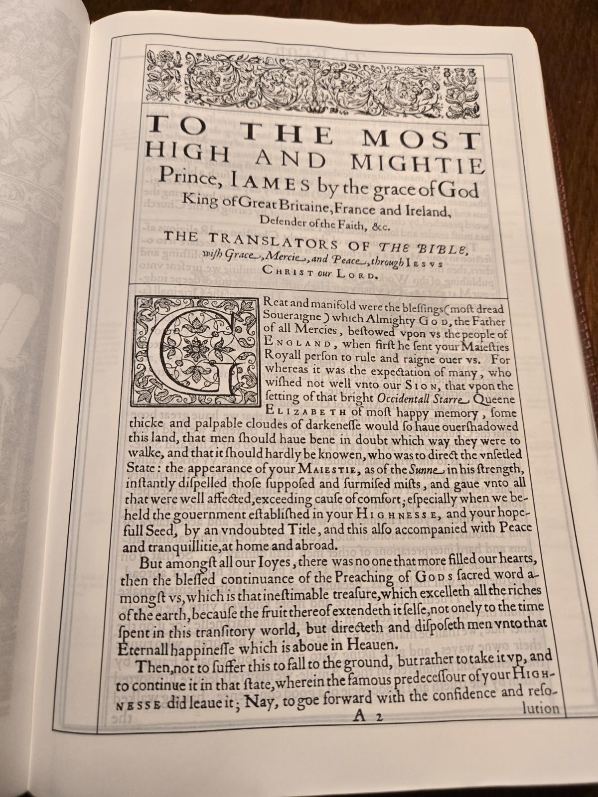 Original 1611 King James Bible KJV AV1611 Facsimile Brown w/ Apocrypha Softcover