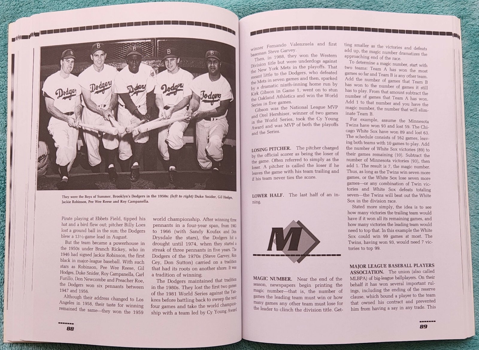 The Baseball Book Zander Hollander 1991 Trade Paperback 184 Pages Stats & Photos