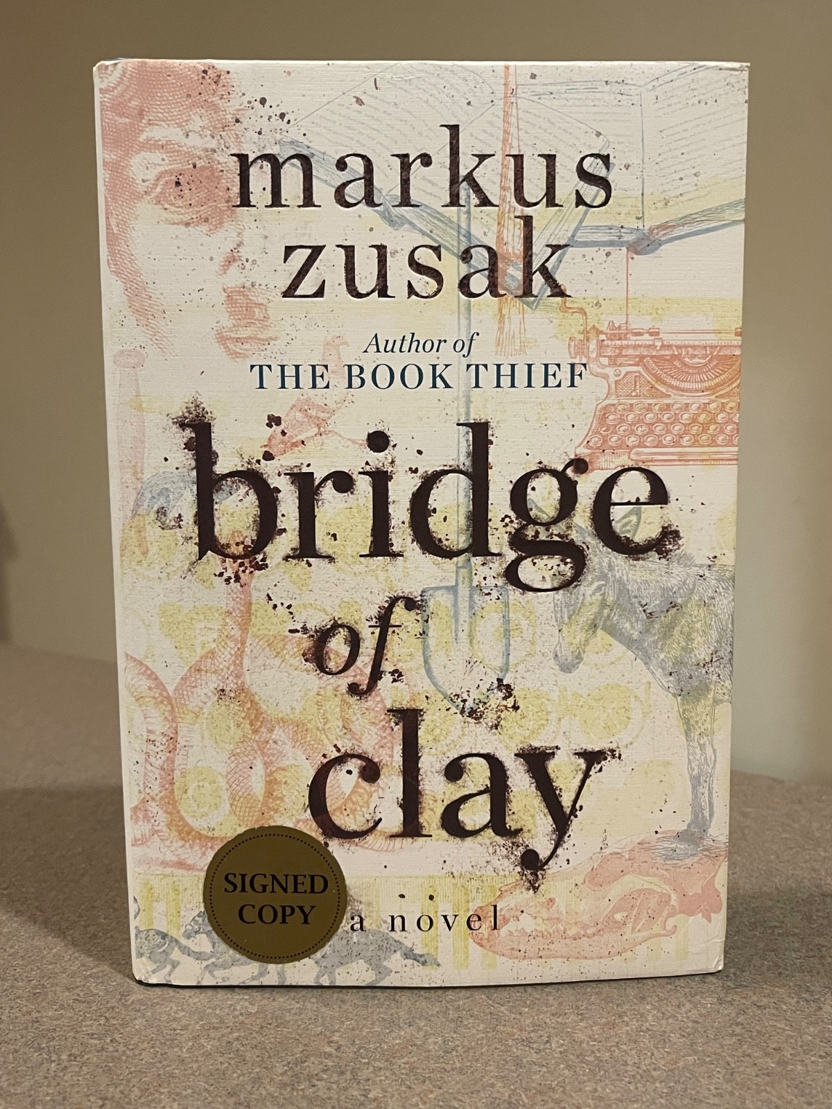 The Book Thief & Bridge of Clay *SIGNED* by Markus Zusak (Hardcover Editions)