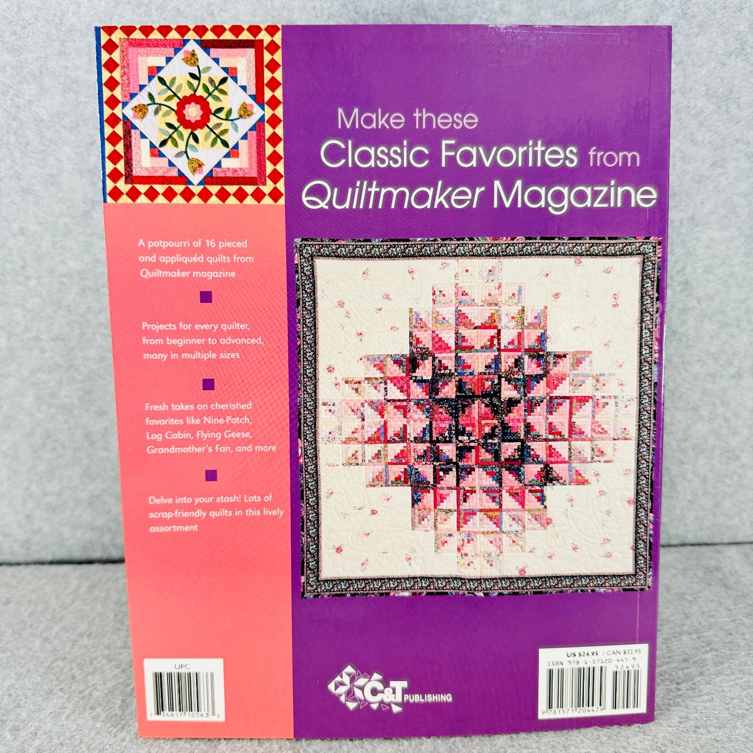 Quiltmaker’s Fancy 2007 1st Ed. 16 Traditional Quilts C&T Publishing Quilting