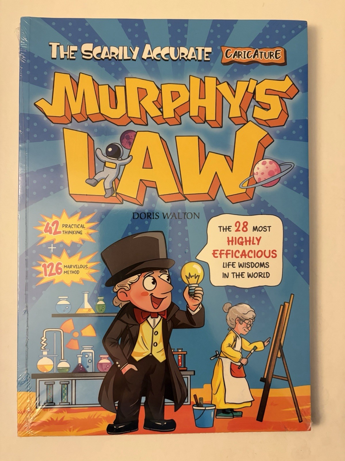 The Scarily Accurate Murphy’s Law by Doris Walton Paperback, FACTORY SEALED