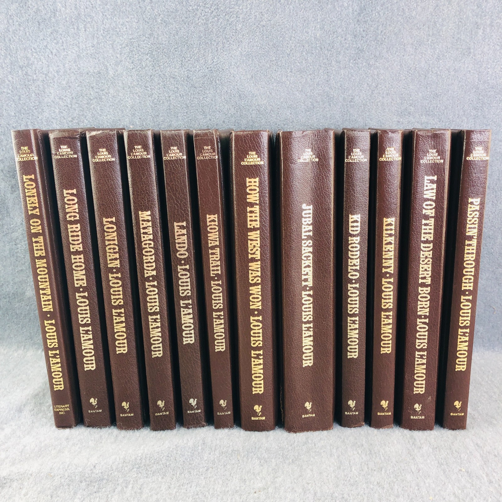 122 Vol. Louis L’amour Leatherette Collection ~ Complete Original Series. ~ Nice