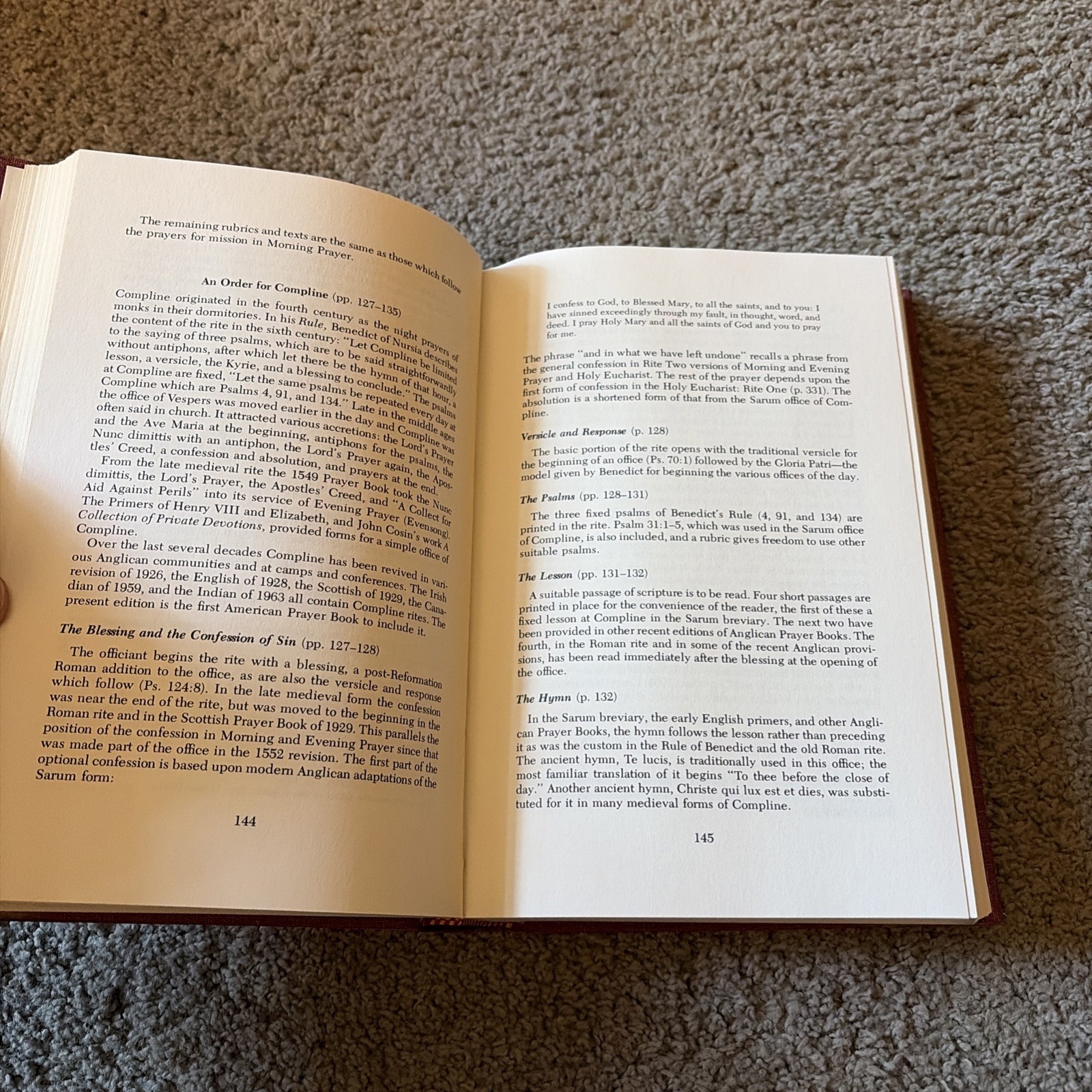 Commentary on the American Prayer Book 1981 Good HC Hatchett