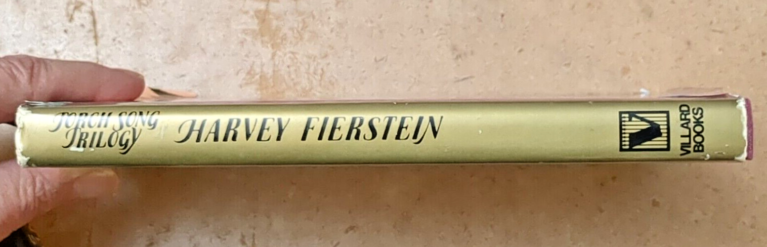 Torch Song Trilogy by Harvey Fierstein author signed book 1983 nice autograph
