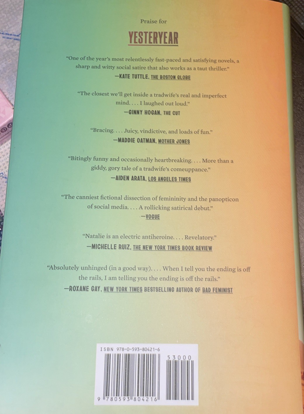 Yesteryear: a GMA Book Club Pick : A Novel by Caro Claire Burke (2026,…
