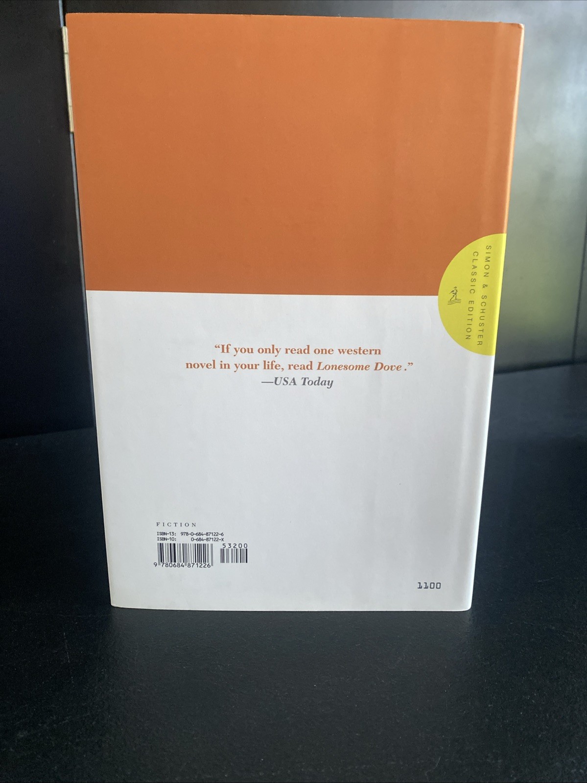 Lonesome Dove – Larry McMurtry (Hardcover) Simon Schuster Classic Edition, VG+