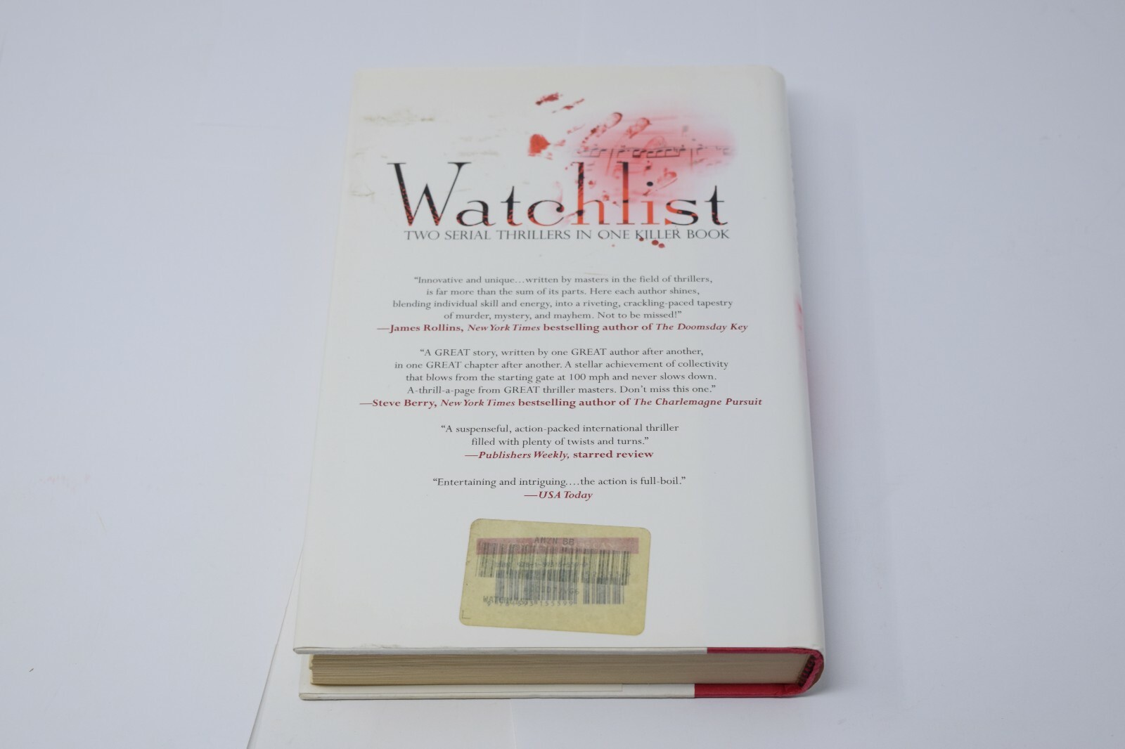 Jeffery Deaver WATCHLIST First Edition 1st Print Multiple Writers of Thrillers