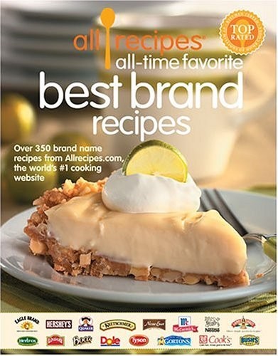 Allrecipes All Time Favorite Best Brand Recipes – Hardcover By n/a – GOOD