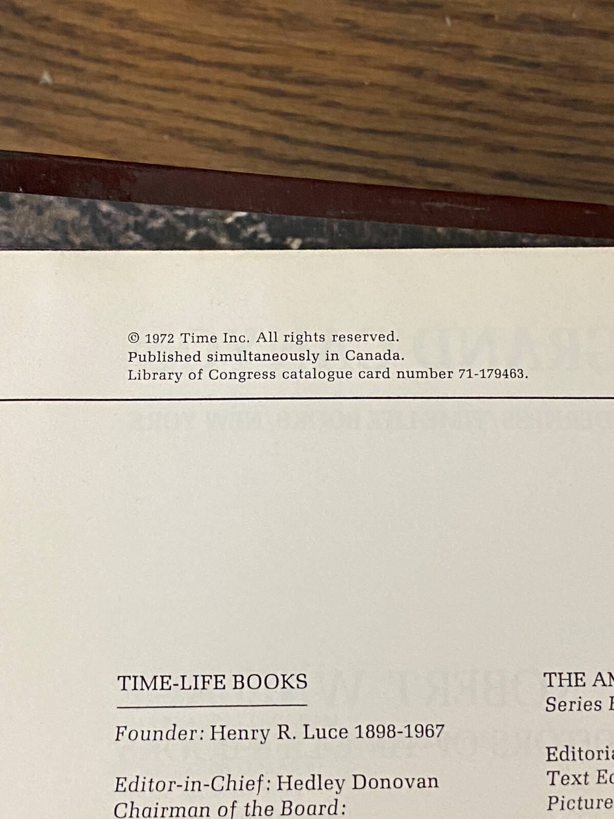 The Grand Canyon The American Wilderness 1973 Time-Life Hardcover 184 Pages