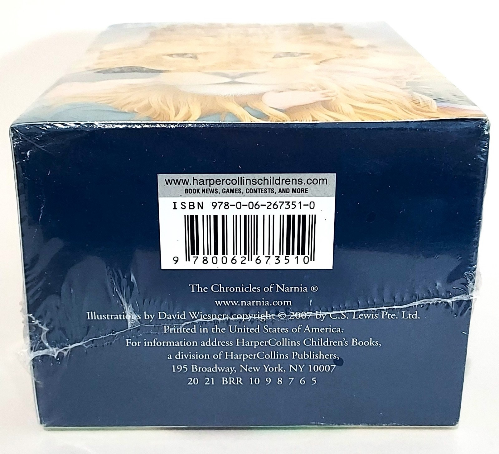 The Chronicles of Narnia Box Set C.S. Lewis NEW Sealed HarperCollins Paperback