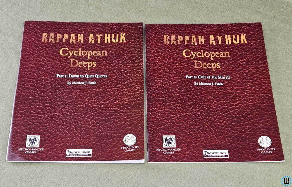 Rappan Athuk: Cyclopean Deeps, Part 1 & 2 (Pathfinder RPG) Frog God Games