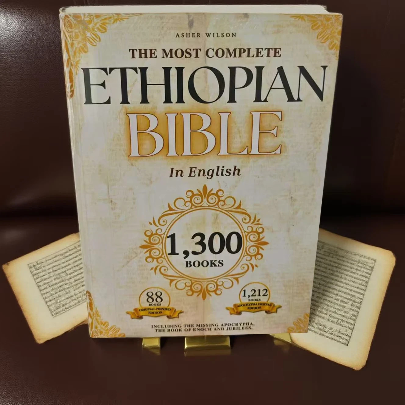 THE COMPLETE ETHIOPIAN BIBLE in English 88 Scriptures (Divided into two volumes)