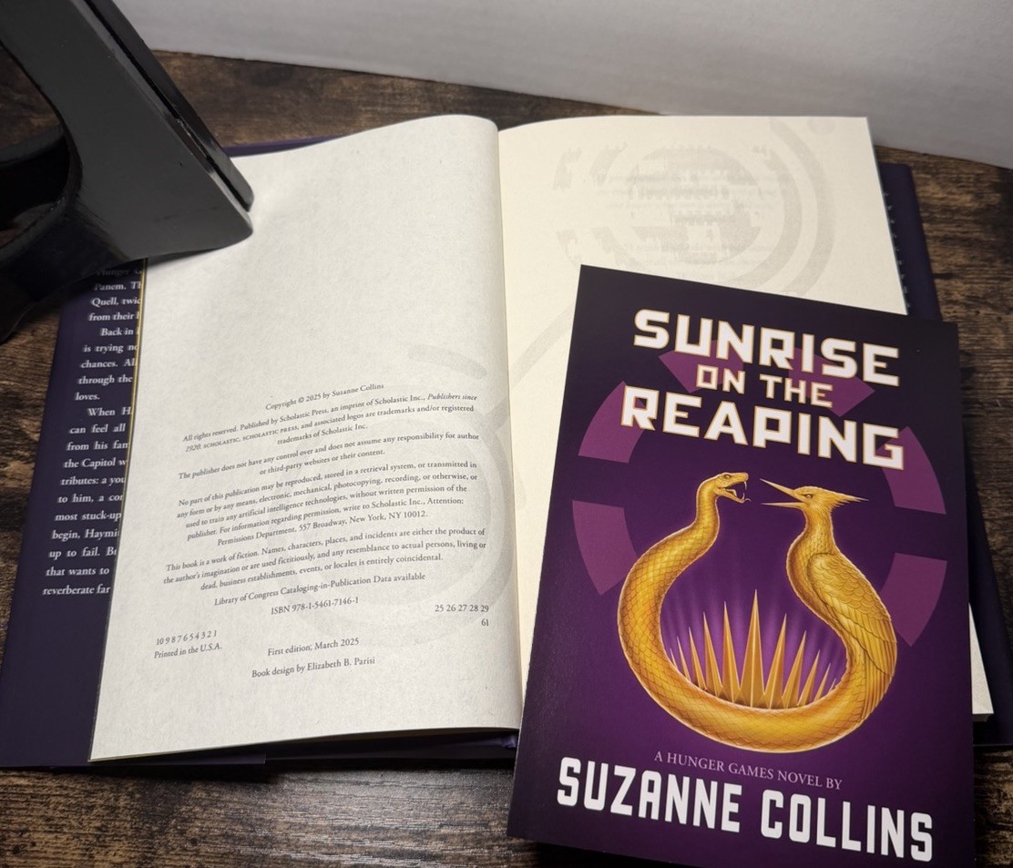 Sunrise on the Reaping (Hunger Games) 2025 First Edition First Printing-perfect