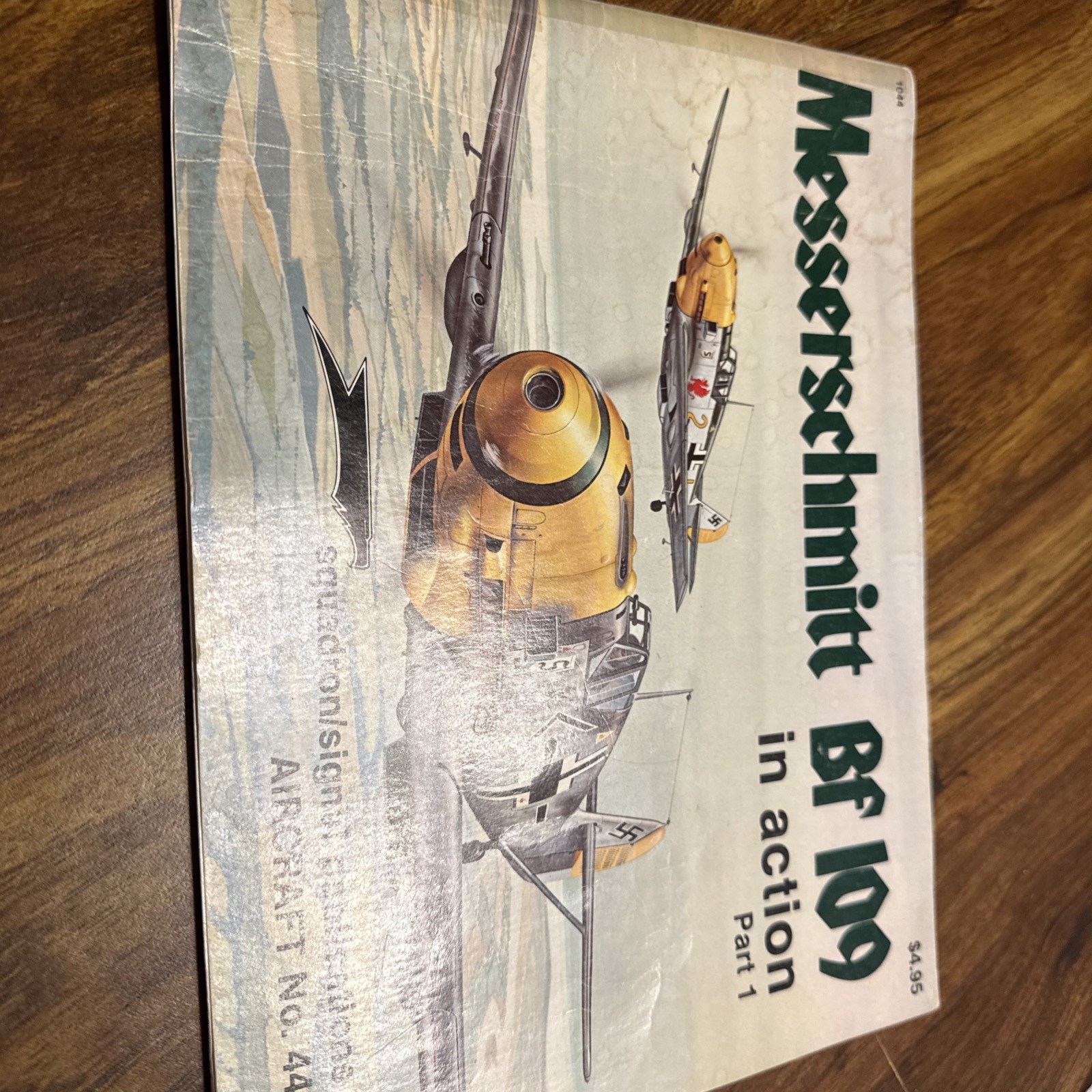 Messerschmitt Bf 109 part 1 In Action Aircraft #44 Squadron/signal Publications