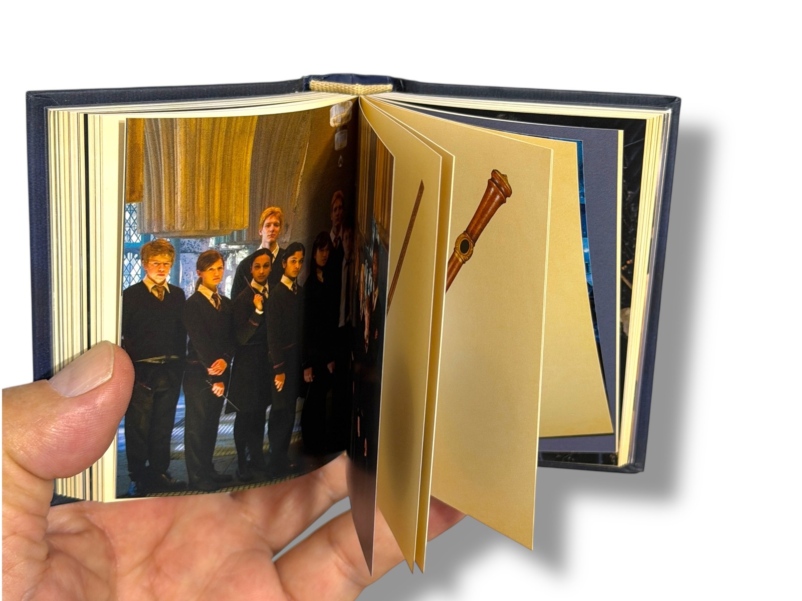 From the Films of Harry Potter The Mini Book of Wands Hardcover 304 pages color