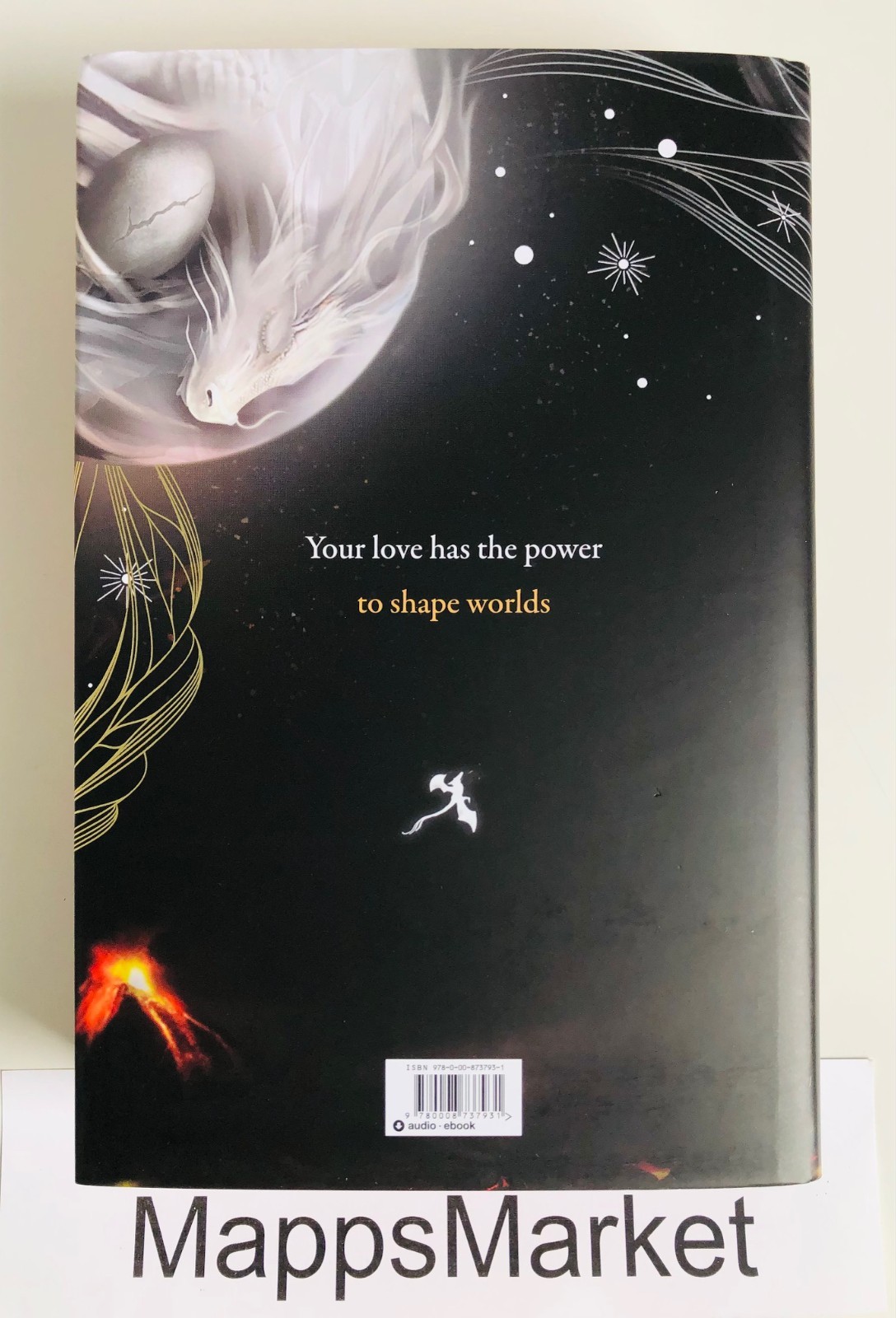 The Ballad of Falling Dragons SIGNED Sarah A. Parker WATERSTONES UK 1/1 Sprayed
