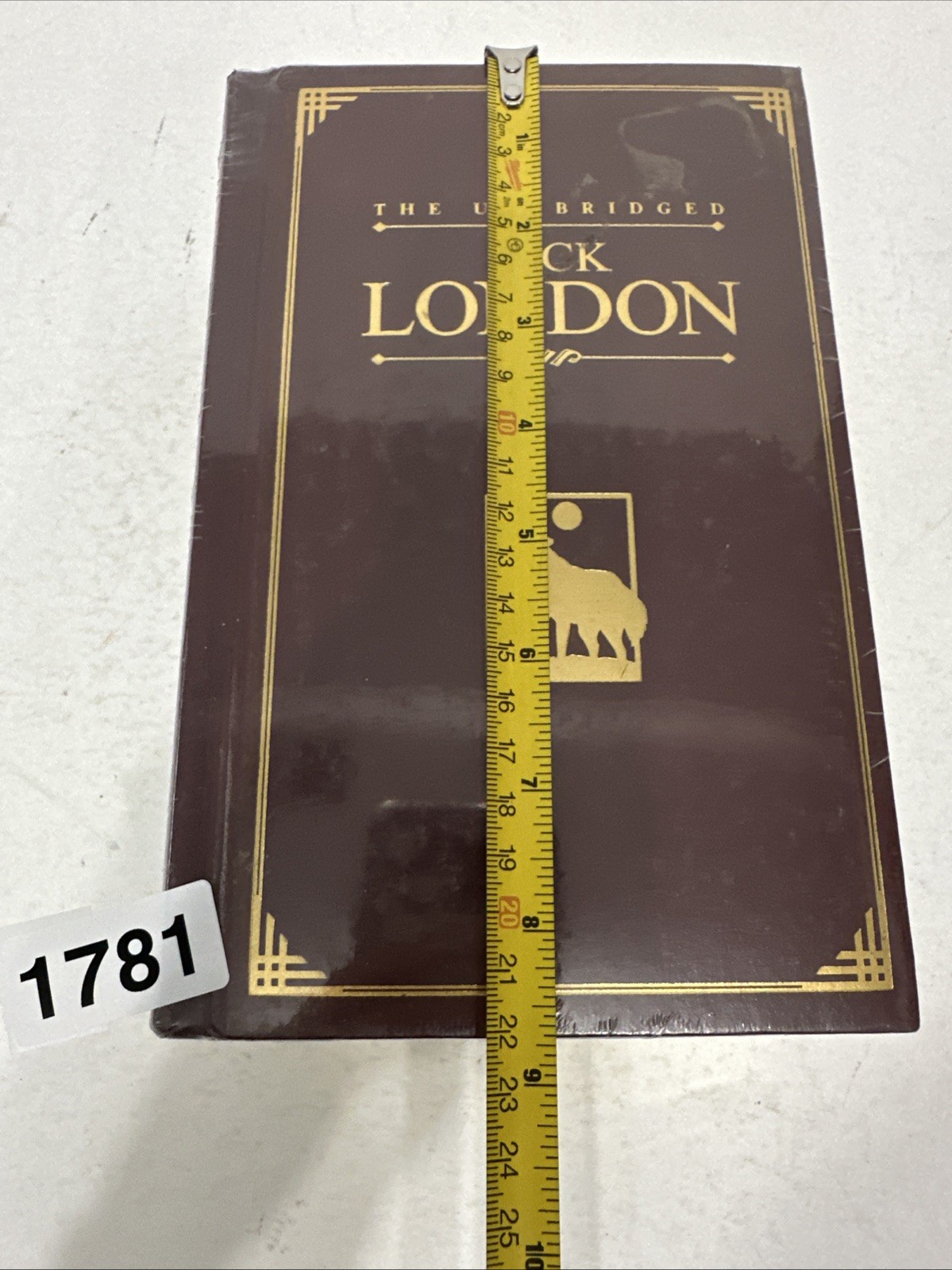 The Unabridged Jack London Book Hardcover Leather Bound Luxury Edition 1997