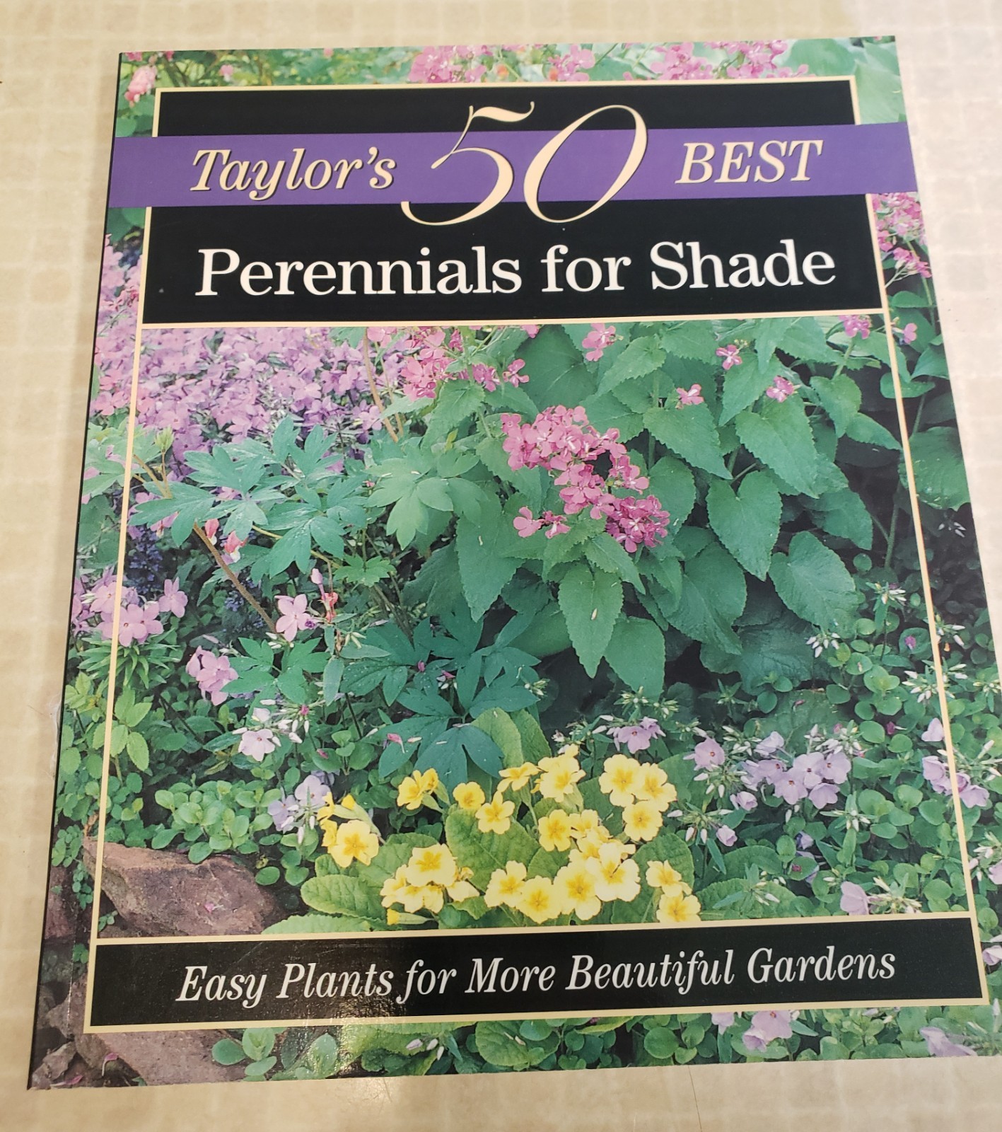 (D6.14) Lot of 3 Books: PERENNIALS and SHADE GARDENS