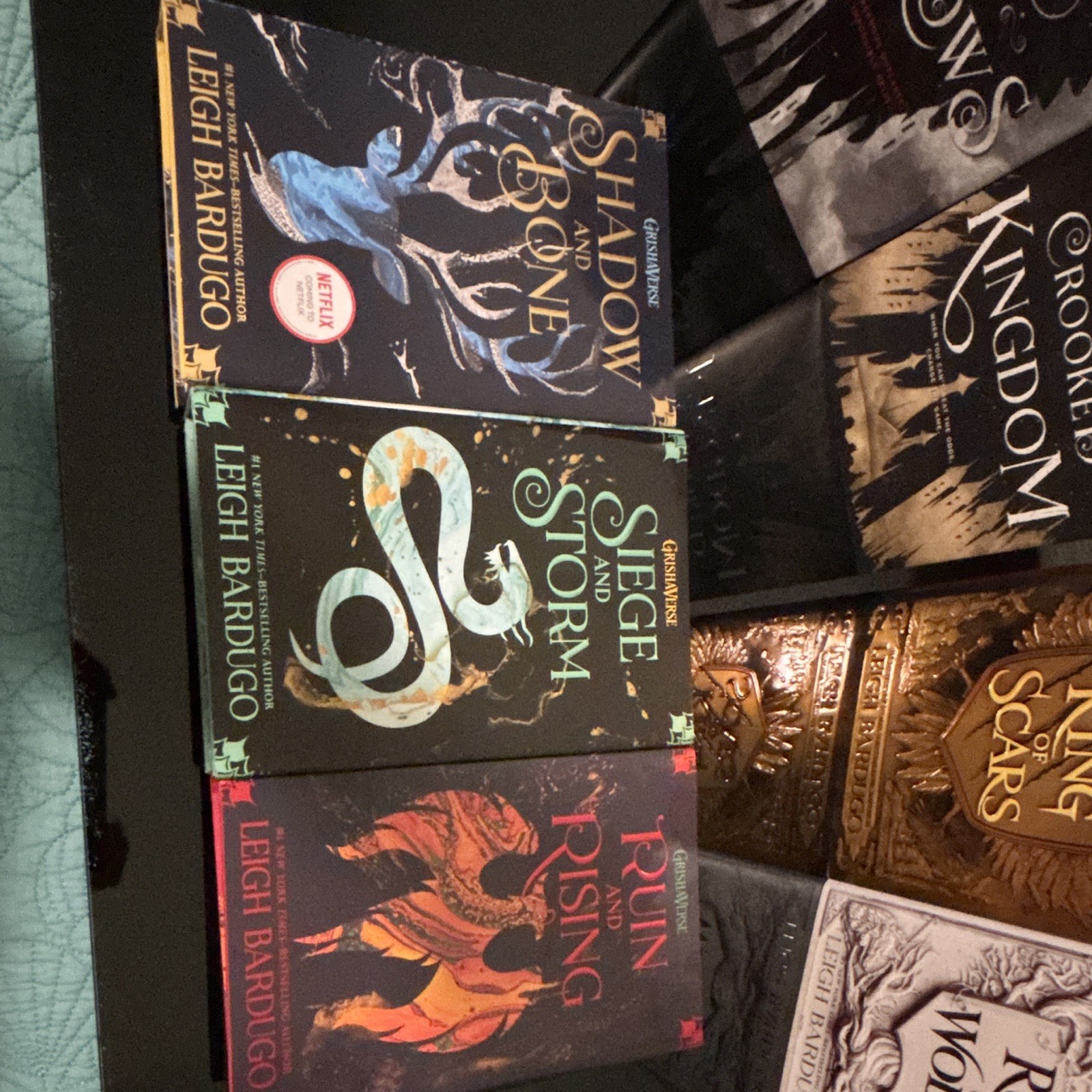 Leigh Bardugo Grishaverse Hardcover Lot w/ Dust Jackets Six of Crows + More