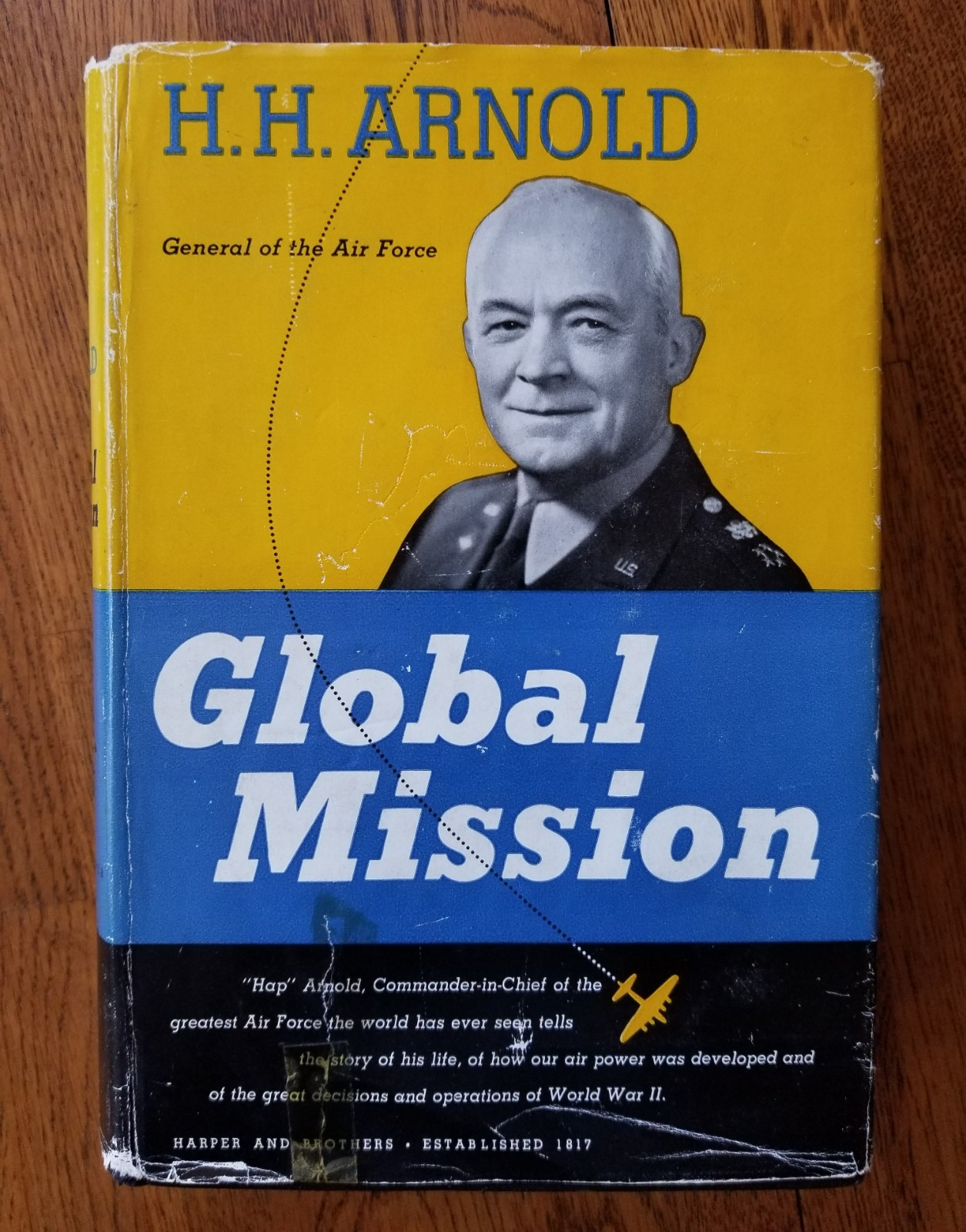 Global Mission, by H.H. Arnold – Hard Back/Dust Jacket