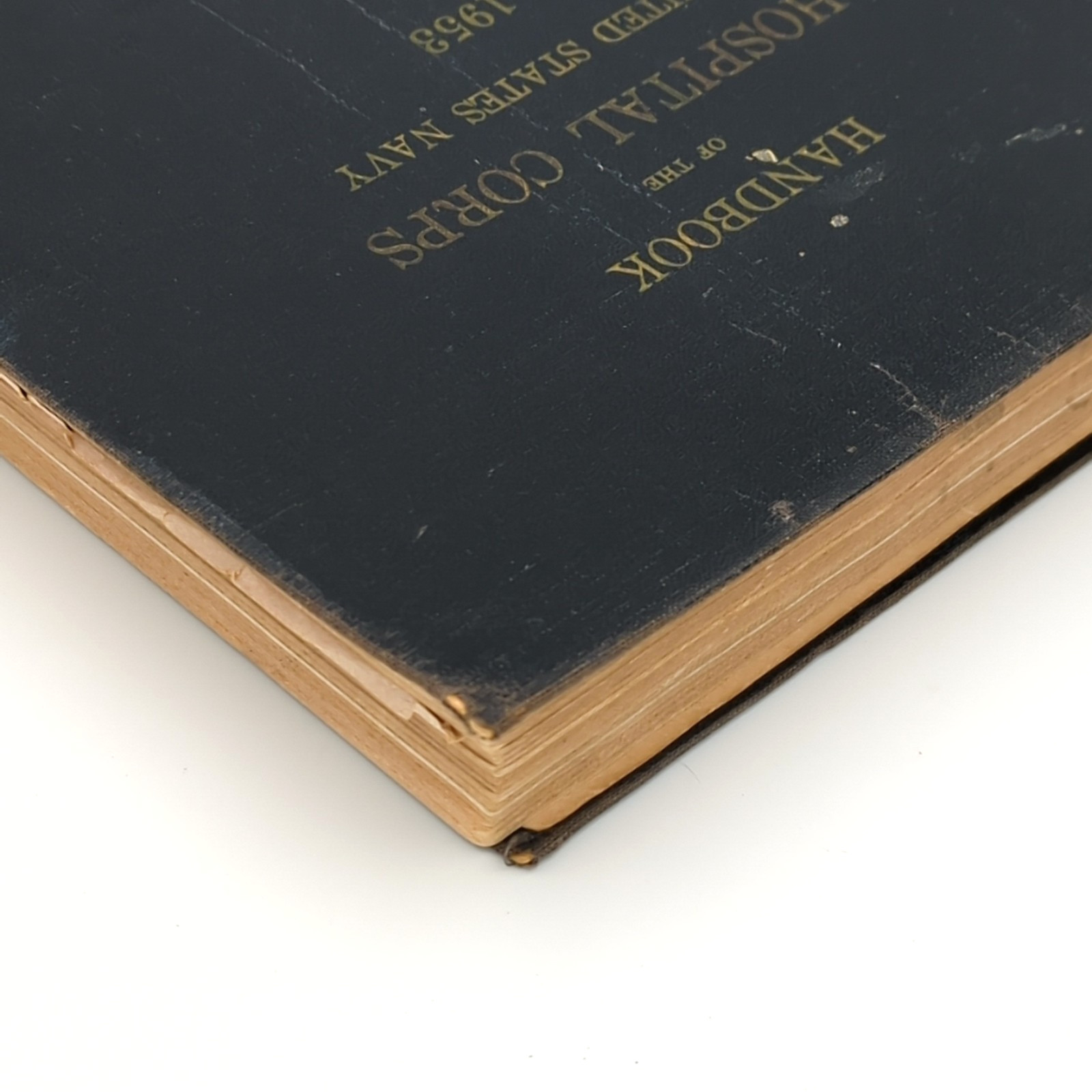 1953 Handbook of the Hospital Corps United States Navy USN Medical Book
