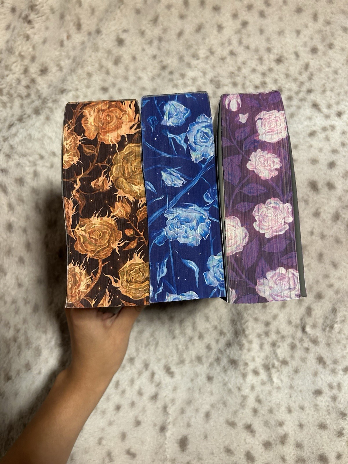 To Bleed a Crystal Bloom Series deluxe (1-3) by Sarah A. Parker SIGNED IN PERSON