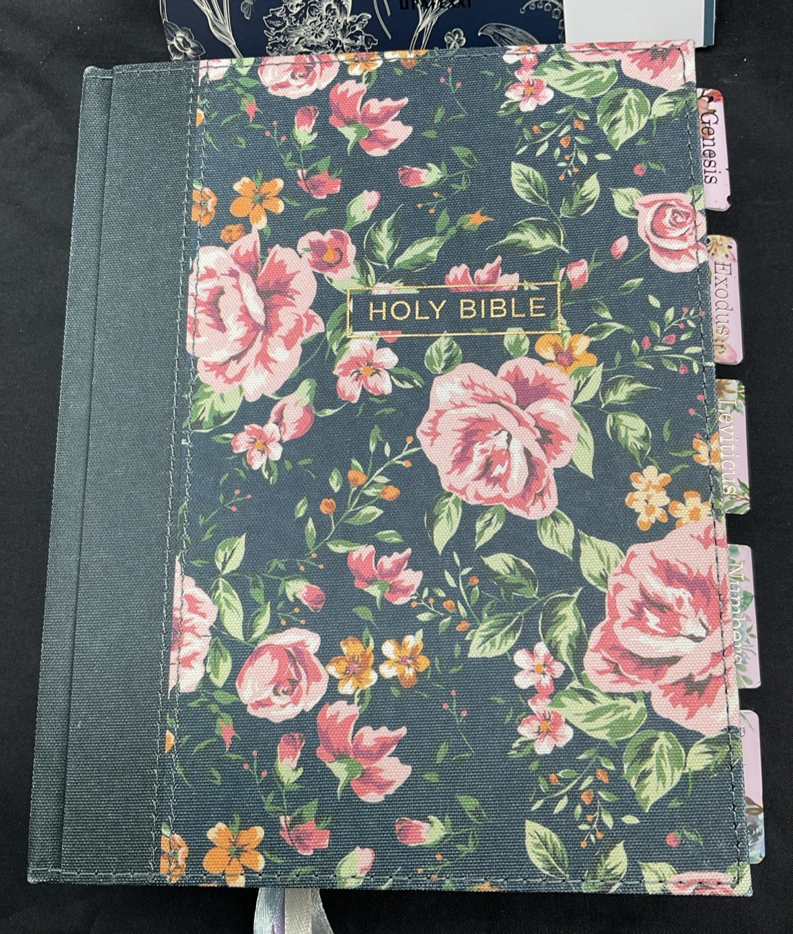 NKJV Journal the Word Bible Cloth over Board Gray USED SEE Description 2018