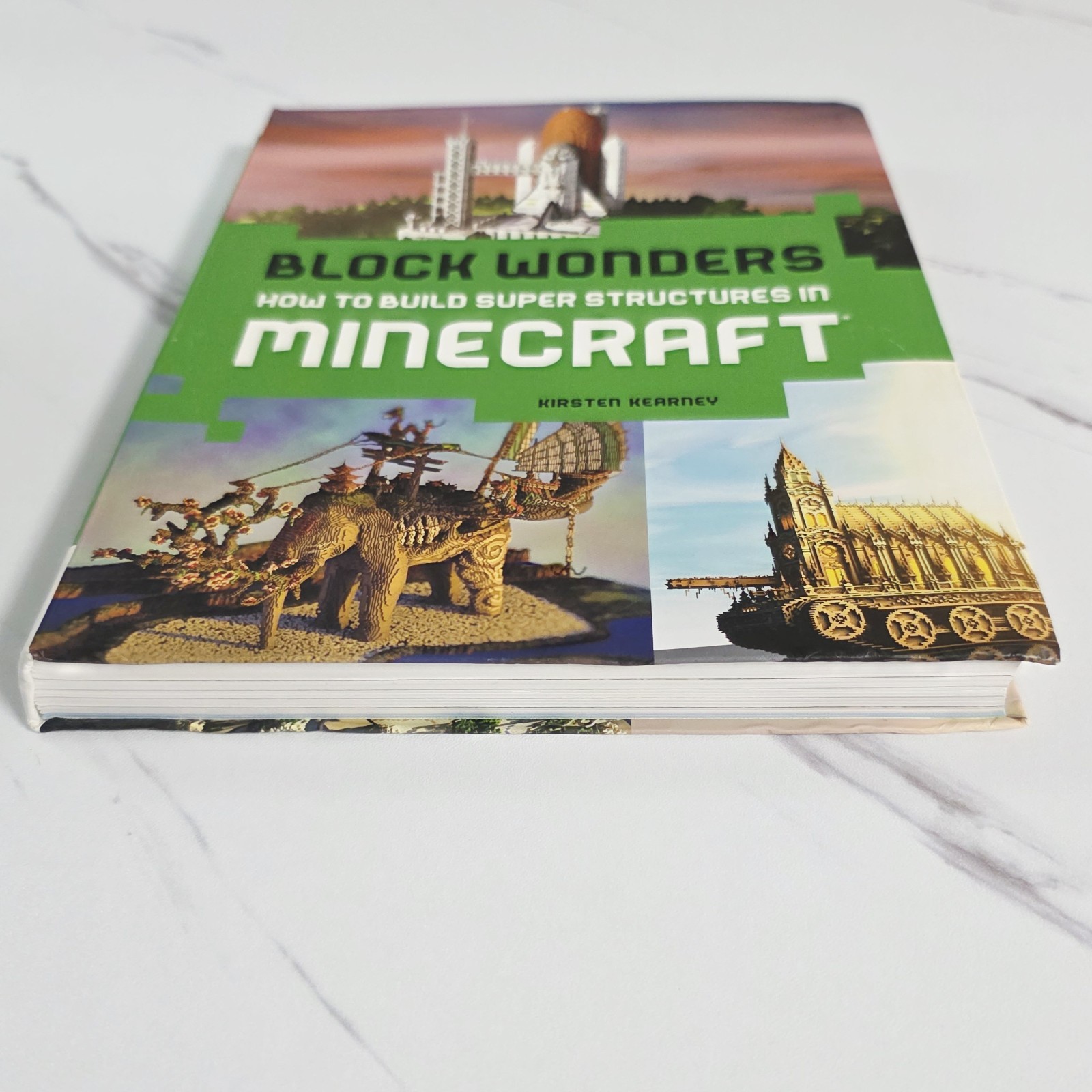 Minecraft Book How to Build Block Wonders Super Structures 256 Pages Game Guide