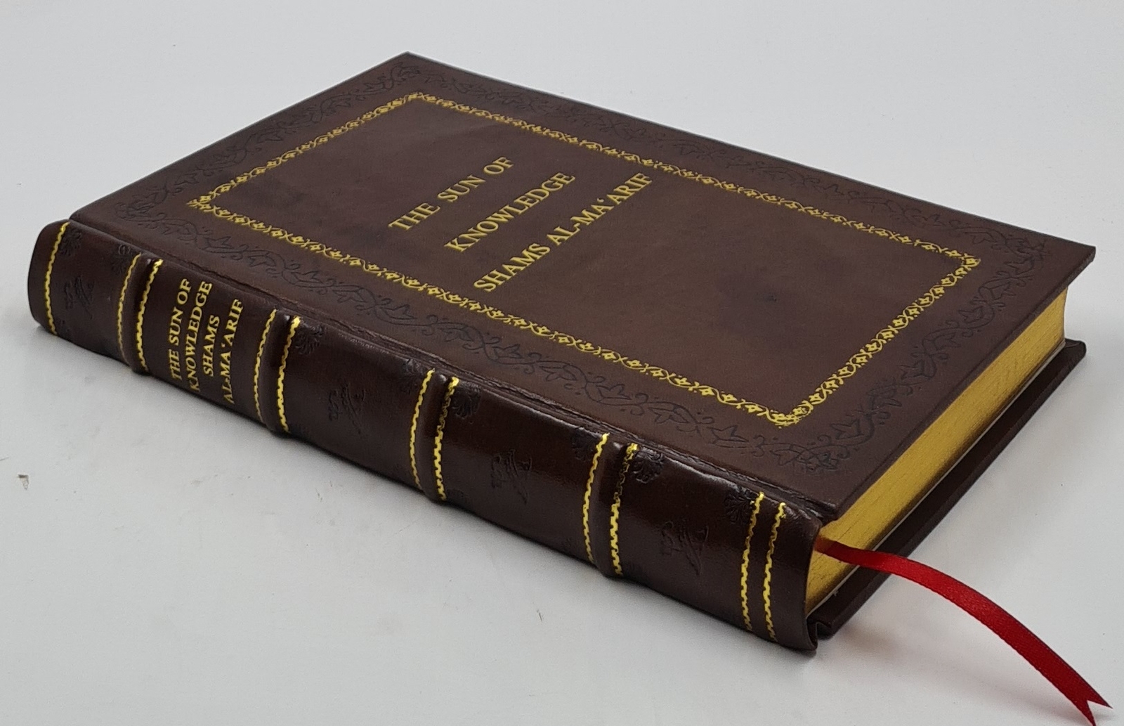 The Sun of Knowledge (Shams al-Ma’arif): An Arabic Grimo [PREMIUM LEATHER BOUND]