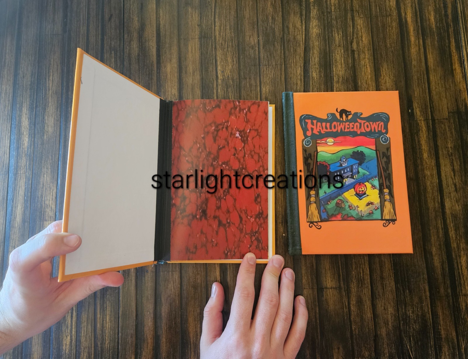 Halloweentown movie picture story book yellow replica 8×6 inches 1998 hardcover