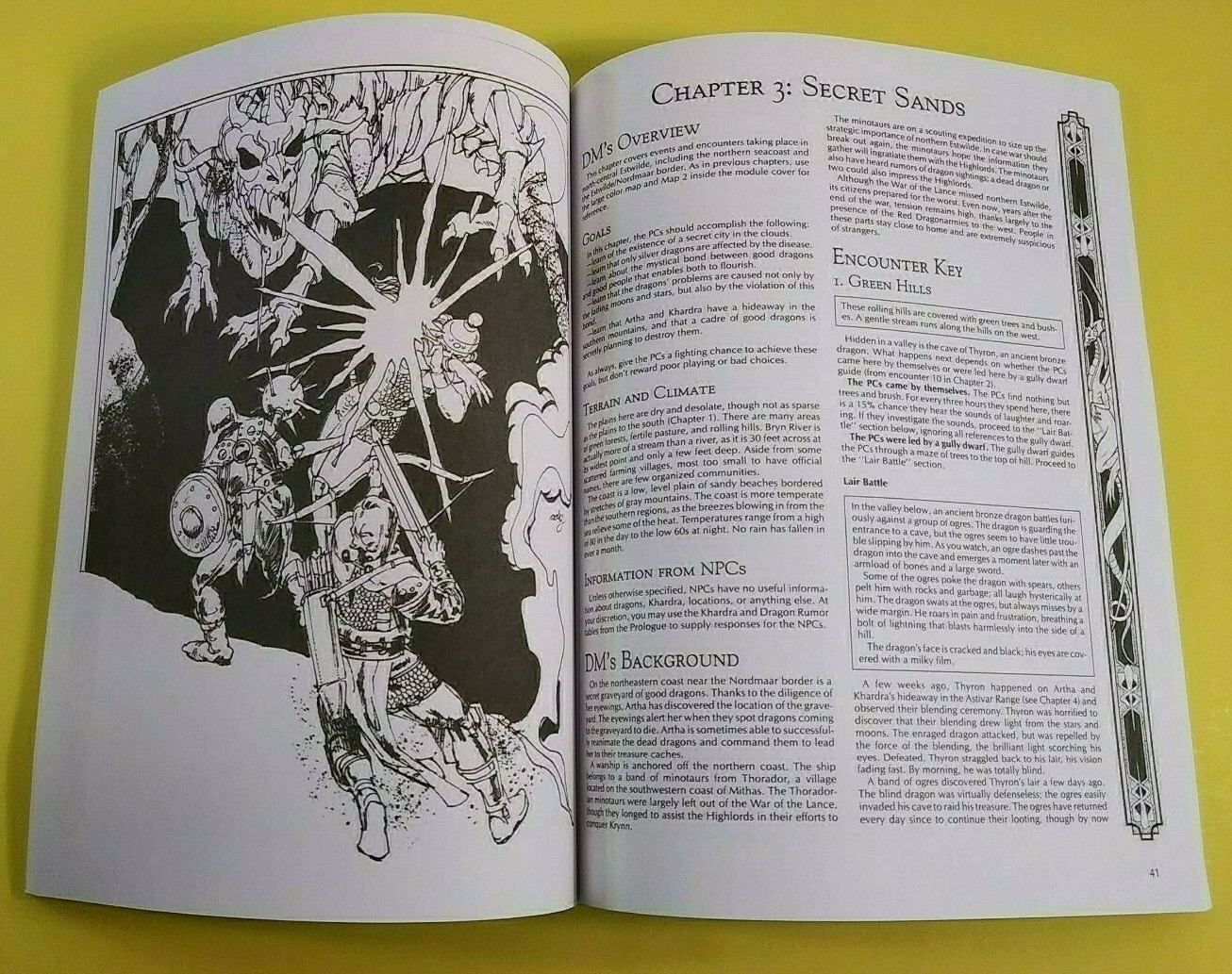 DLE1 In Search of Dragons – Dragonlance – Dungeons & Dragons – D&D – AD&D