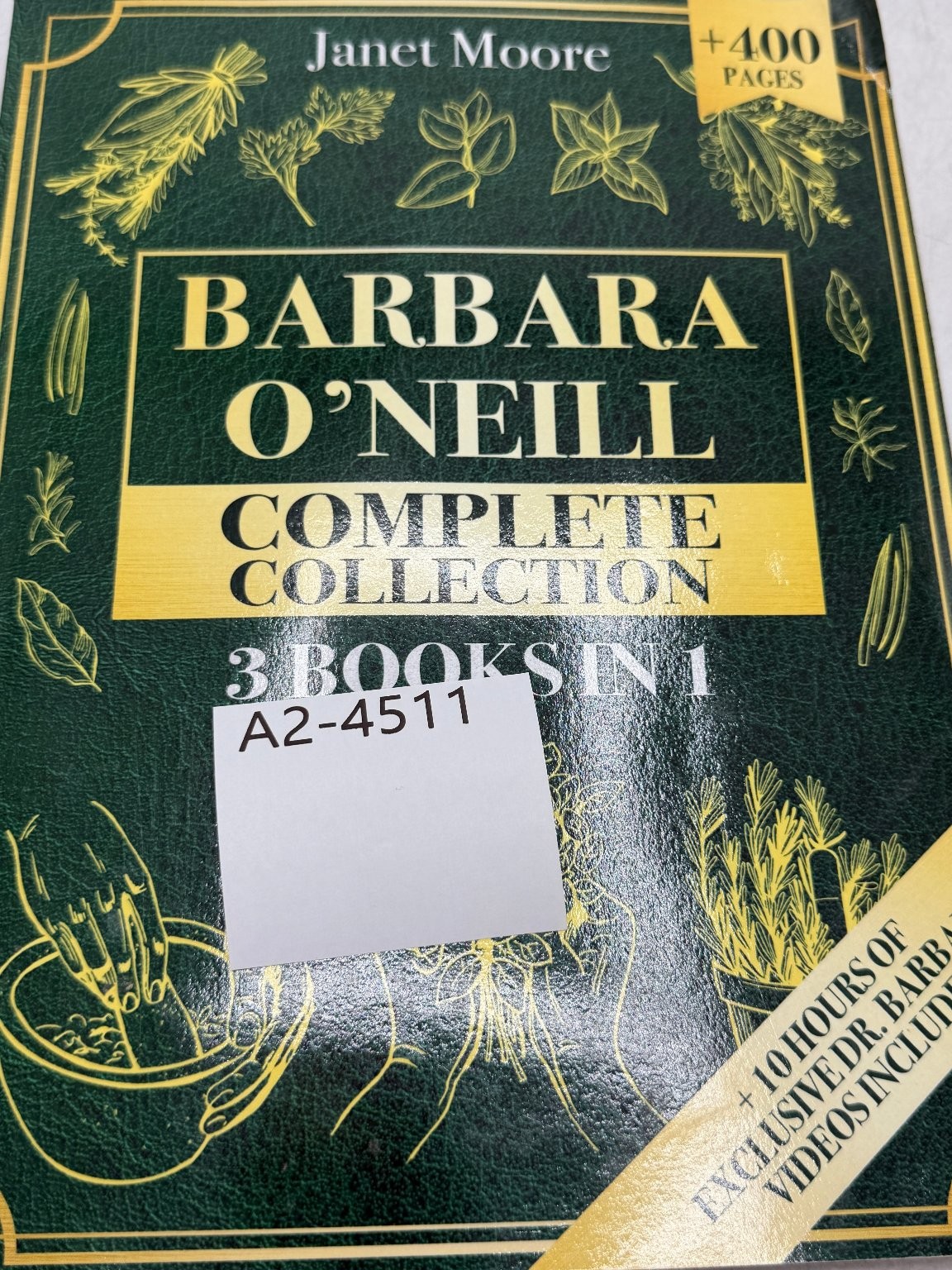 Barbara O’Neill Complete Collection Janet Moore 2024 3 Books in 1 Health