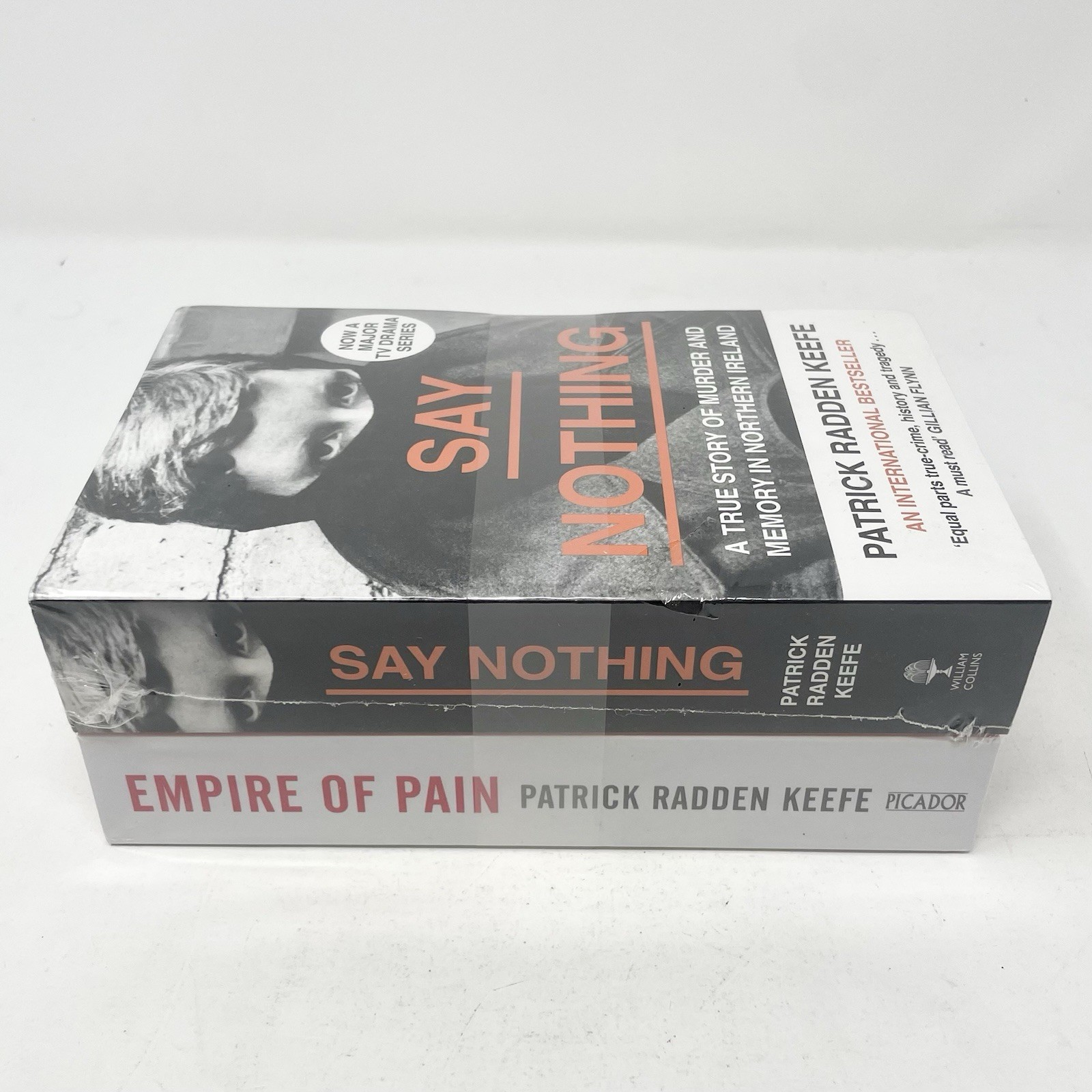 PATRICK RADDEN KEEFE 2 BOOKS COLLECTION SET (SAY NOTHING/EMPIRE OF PAIN) SEALED