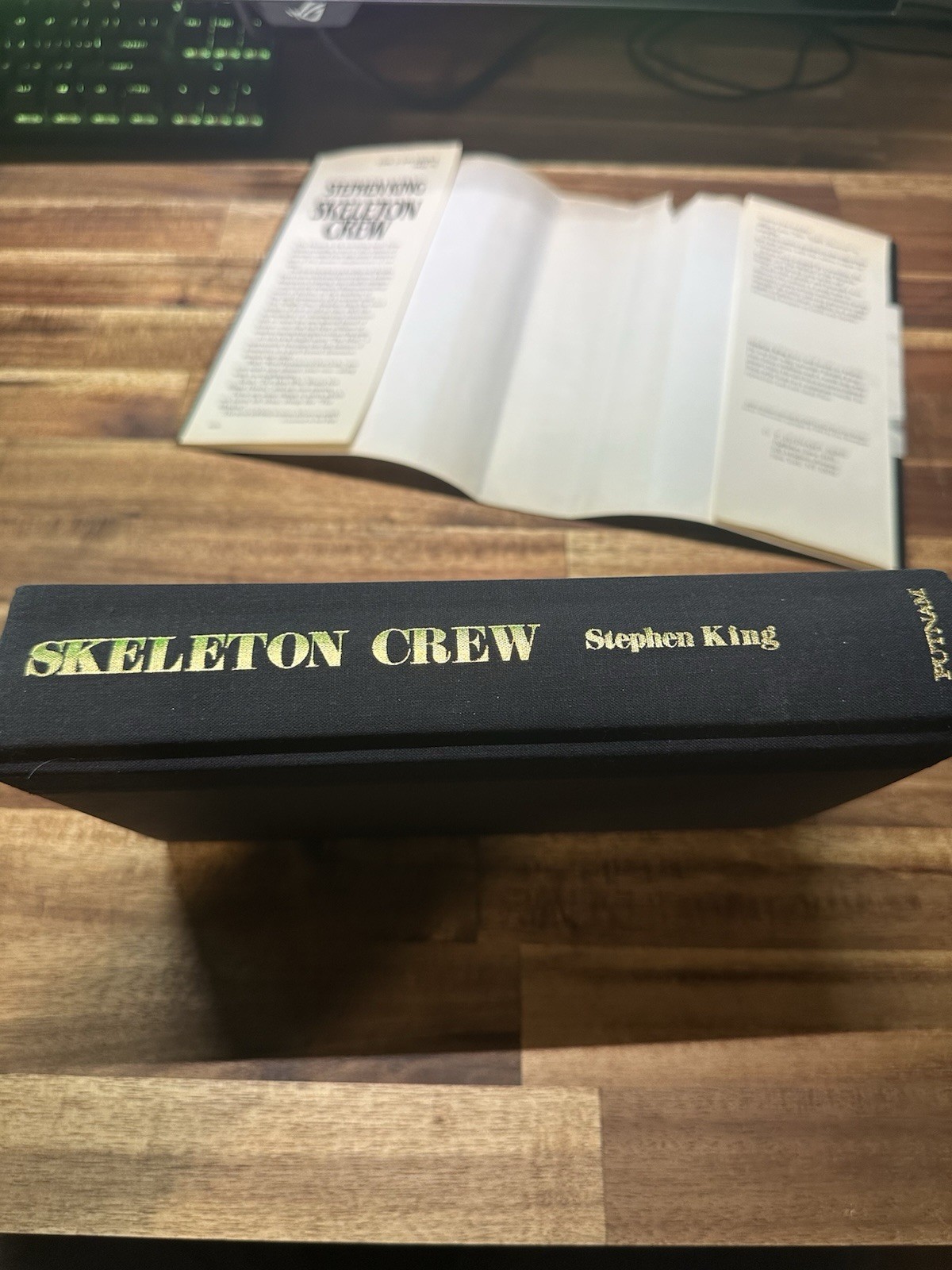 Stephen King Skeleton Crew 1985 Book 1st Edition 1st Printing Hardcover $18.95