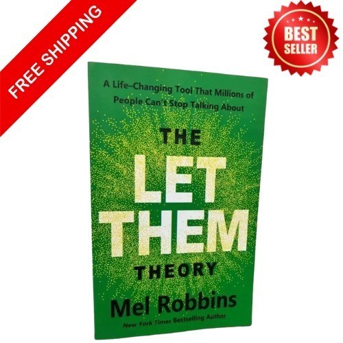 The Let Them Theory by Mel Robbins – Paperback (English) . Free Shipping (USA)
