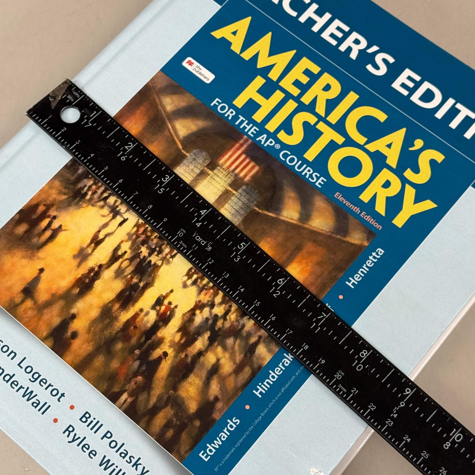 BEDFORD/ST. MARTIN’S Americas History for the Ap Course Teachers Edition Eric Hi