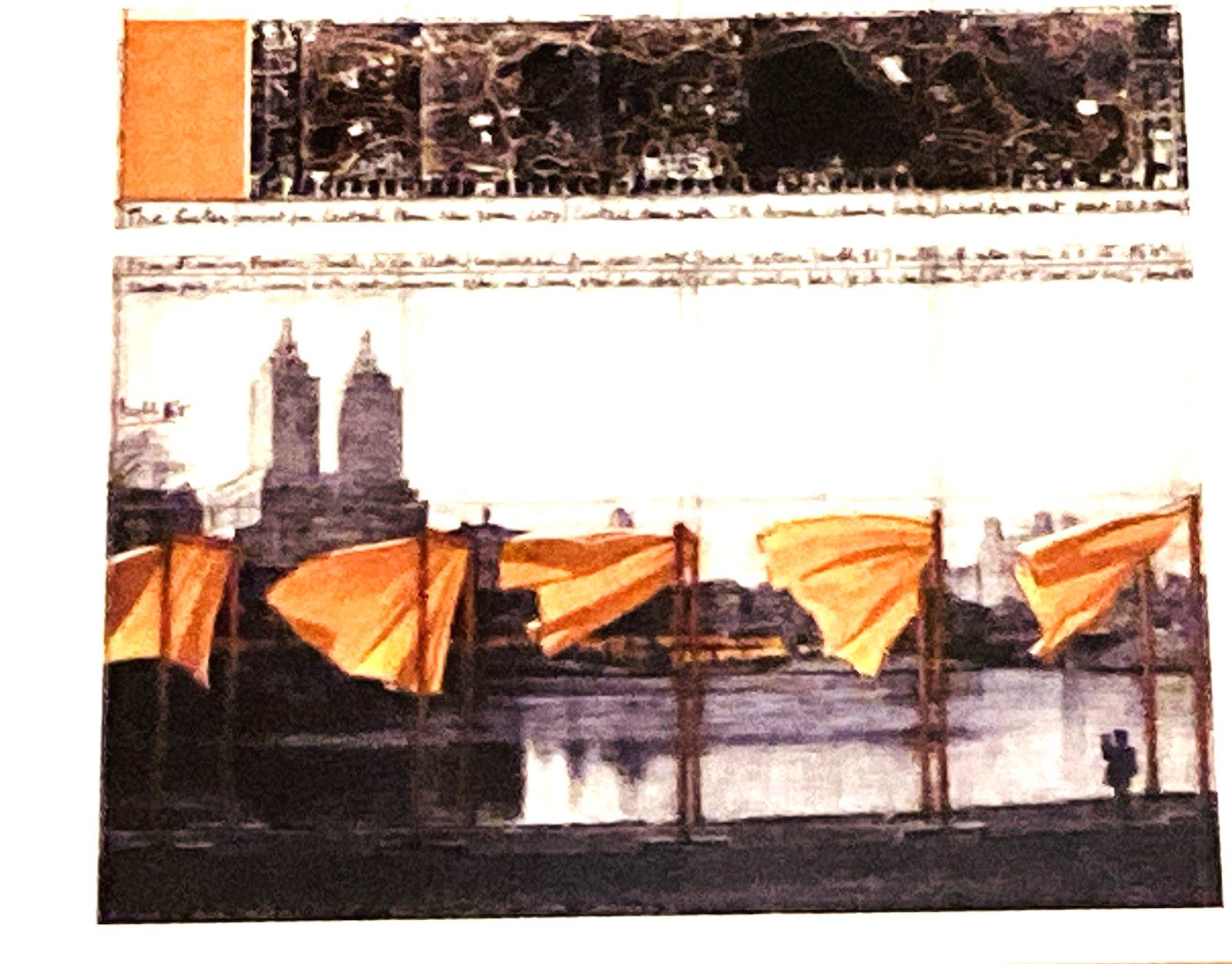 Christo &Jeanne-Claude 30 Photo Postcards THE GATES Central Park &other Projects