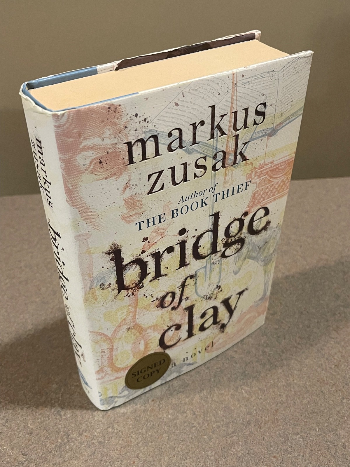 The Book Thief & Bridge of Clay *SIGNED* by Markus Zusak (Hardcover Editions)