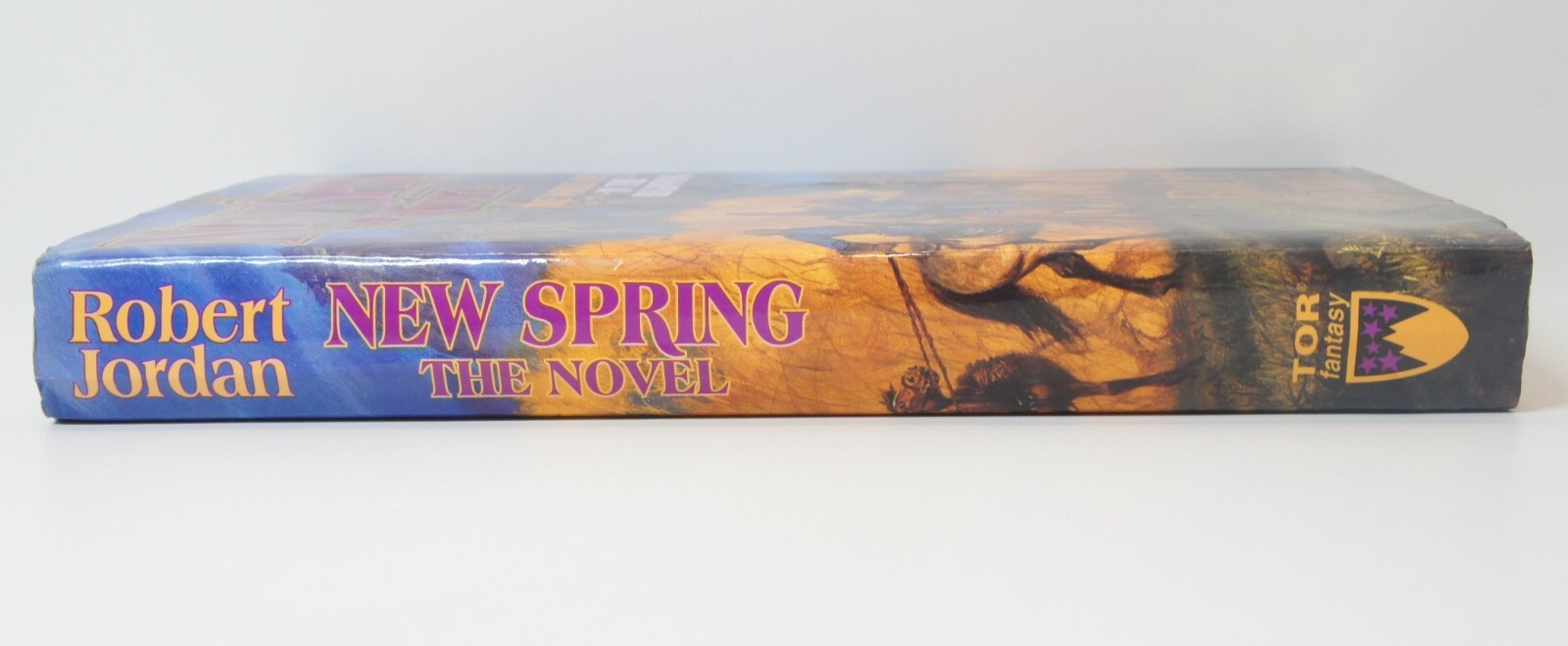 The Wheel of Time New Spring Prequel – Hard Cover – Robert Jordan 9.6In Tall