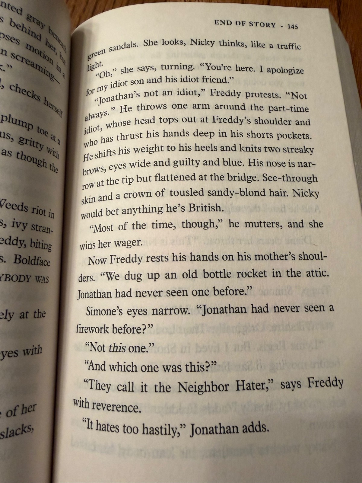 A. J. Finn – End of Story – LARGE PRINT – Paperback – Pre-owned