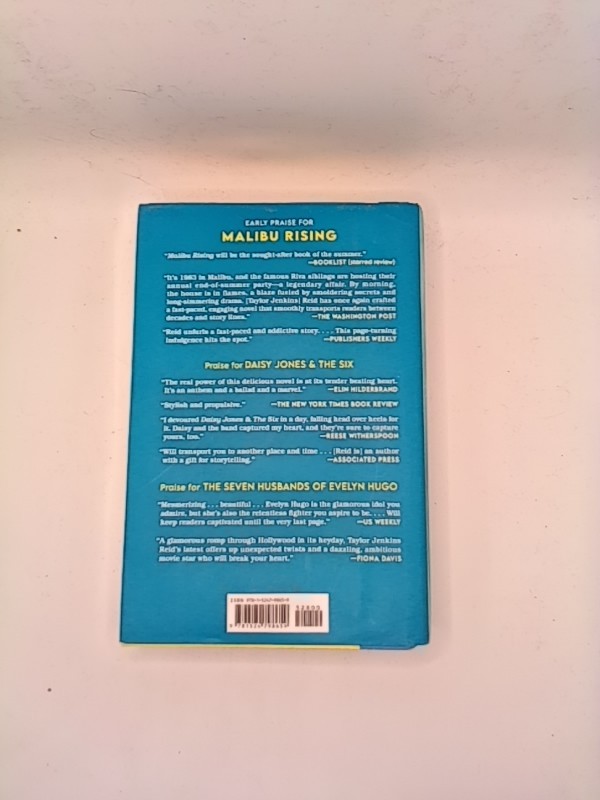 Malibu Rising : A Novel by Taylor Jenkins Reid (2021, Hardcover)